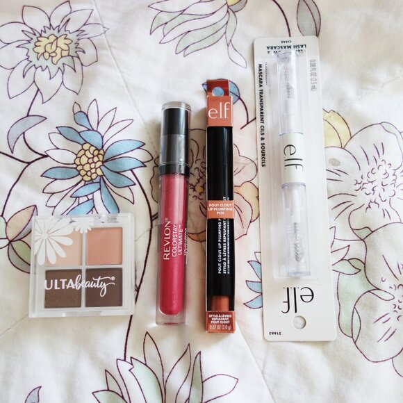 Elf Ulta Beauty and Revlon Makeup Bundle lipstick, eyeshadow NEW! - Picture 1 of 9